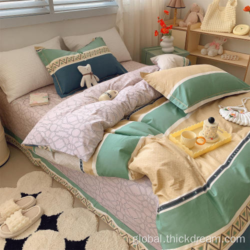 Hot sales soft cotton bedding four-piece set